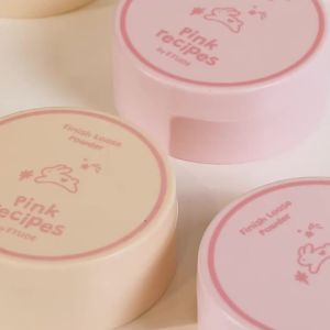 Phấn Phủ Dạng Bột ETUDE Pink Recipes Siêu Mịn Nhẹ Tênh Tạo Cảm Giác Mượt Mà Dễ Tán Mỹ Phẩm Hàn Quốc Kiềm Dầu Lâu Trôi Phù Hợp Với Mọi Loại Da