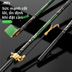 JIAZHIDIAO | Black Big Item Support Carbon Fishing Rod Stand