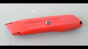 STANLEY SELF-RETRACTING UTILITY KNIFE CUTTER SAFETY SPRING 10-189C