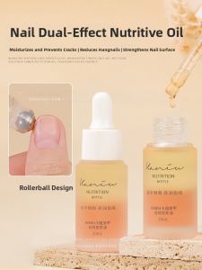 Kaniu Double Effect Nutritional Oil for Nail Care Softens Dead Skin Prevents Split Ends Moisturizes Nails And Nail Beds