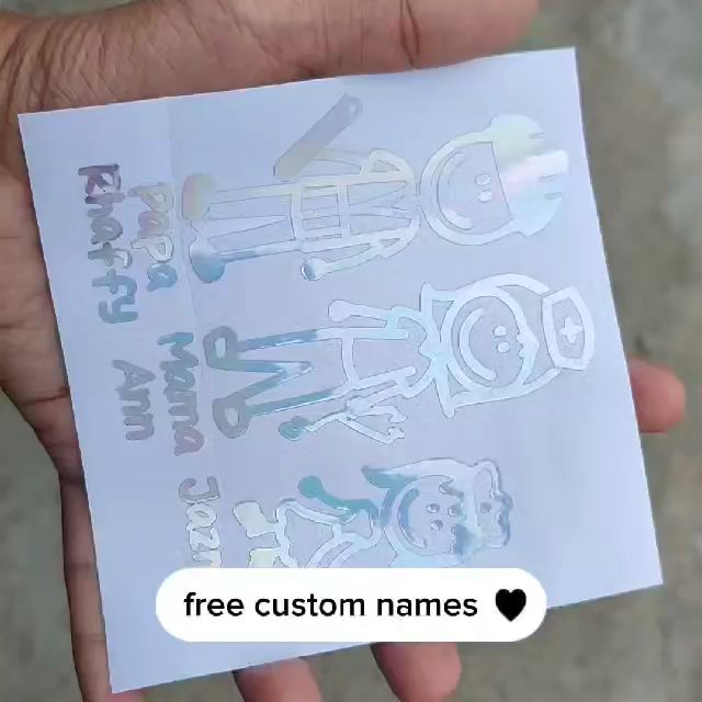 Family Stick Figure Sticker | Lazada PH