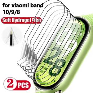 Hydrogel Film for Xiaomi Band 10 HD Clear Soft TPU Screen Protector for Xiaomi Band 10 9 8 7 6 Smartwatch Protective Film