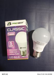 led bulb probest 5watt