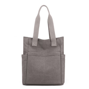 Multi-Compartment Tote Bag Womens Computer Easiest for Match Casual Shoulder Bag Satchel Large Capacity Work Work Clothing Canvas Bag