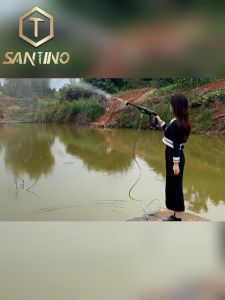 SANTINO 170Bar Water Jet Cordless Upgrade 6-In-1 Washer High Pressure Water Gun Floor Tiles Cleaner Tools Car Wash Water Jet Pump