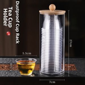 TAFUMAN | Portable Transparent Thickened Disposable Kungfu Tea Cup Heat Resistant Non-Scalding