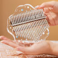 HLURU 17/21 Phím Kalimba Ngón Tay Cái Đàn Piano Pha Lê Acrlyic Ngón Tay Đàn Piano Dành Cho Người Mới Bắt Đầu Và Trẻ Em Bàn Phím Nhạc Cụ. 