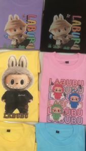KOKO IMPORT - Baju Kaos Labubu-labu Monster Anak Perempuan Laki-Laki Dan ABG Remaja Umur 2-16 Tahun