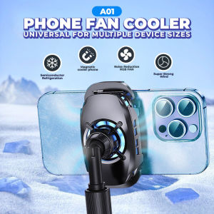 Mocho COD Cooling Pad hp Gaming K-A01 Tripledi Mobile Radiator Cooler Pendingin Hp Fan Holder