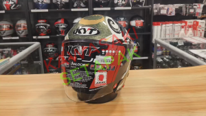 KYT TTR Jet Pendekar Full Face Motorcycle Helmet - High-Quality Racing Gear