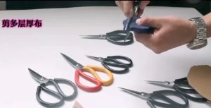 Steel Scissors Rubber Handle for Industrial Hardware Anti-rust Gunting tahan karat