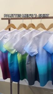 PALETTES Men's Trendy Tye Die Tee #8161 - Cotton Spandex, Regular Fit, Flexible & Stretchable - Sizes S, M, L, XL