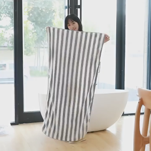 2in1 Set Towel Gift Microfiber Hand towel Face Towel Bath Towel Super Soft Comfortable Coral