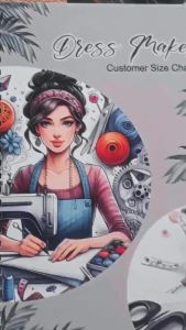 BUKU DRES MAKER/CATATAN PENJAHIT JILID SPIRAL UK A5 ISI 100 HAL