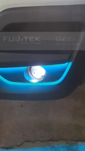 Dưỡng gầm 3D Hyundai Solati ( Bản 1 bi ) - Bắt vít gắn zin phù hợp lên bi 3.0inch