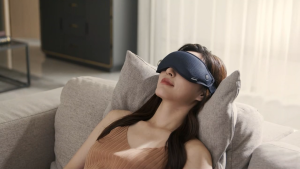 Philips Eye Massage Foldable Massage Eye Mask VibWave Hot Cold Compress 3-in-1 Massager Release Eye Pressure