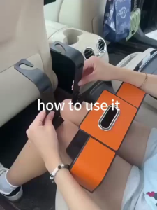 Car Seat Back Storage Box Car Seat Organizer Tas Gantung Belakang Jok Mobil Multifungsi Car Seat Hook Cup Holder Storage Bag