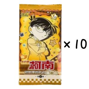 KAYOU New Product Name Detective Conan Unveiled Series V.2 Classic Anime Character Kudo Shinichi Collection Card Childrens Gift