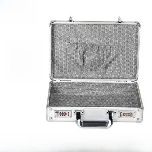Aluminum Alloy Handheld Password Box Lock Briefcase Lightweight Portable Business Document Storage Case for Men And Women