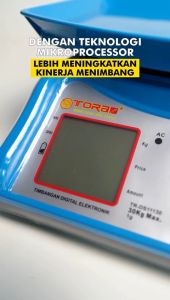 TORA Timbangan Digital Elektronik 40 Kg - Timbangan Buah & Sayur