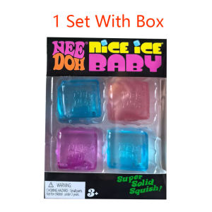 NeeDoh | New Set/ Squishy /Needoh Nice Cube Schylling Sensory Stress Reliever Fidget Tool Toy Anxiety Focus Sensory Cube Adults Kid Gift