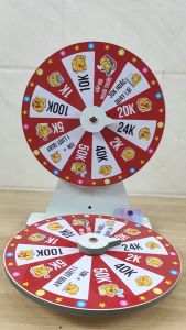 Vòng quay lì xì mẫu mới 12 ô hot trending 2026 quà tặng ngày tết may mắn trúng thưởng