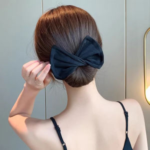 C.B.【Ready in Stock】 DIY Hair Bun Maker Tool Create Perfect Donut Buns in Seconds Magic Hair Donut