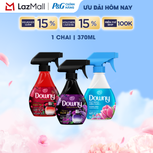 Xịt Vải DOWNY Khử Mùi Và Chống Khuẩn Hương Nước Hoa Đam Mê/ Huyền Bí/ Nắng Mai Chai 370ML