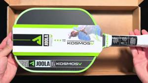 【1 Year Warranty】Original Joola Kosmos Pro V 16MM Pickleball Paddle T700 Raw Carbon Fiber USAPA Certified Thermoformed Paddle for Man and Women Honeycomb core Pickleball Paddle Set Rough Surface Extended handle