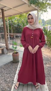 Scloth Bandung Gamis Muslim Wanita Cey Tiara Warna 1 Kode SA016