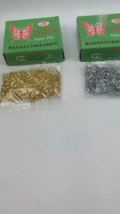 JUKE [ISI 200 PCS] Peniti Kecil Emas Silver Pin Hijab Pakaian Serbaguna Safety Pin Stainless