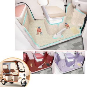 Custom Full-wrap Foot Pads for Phoenix Wind Yu Electric Tricycles