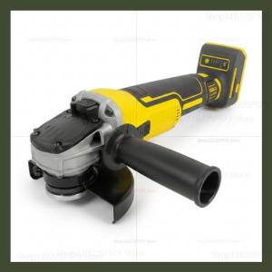 125mm Cordless Brushless Angle Grinder 9000RPM for Metal Wood Cutting Polishing with 20V Lithium Battery Compact Power Tool