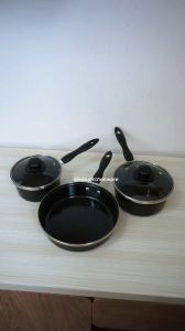 Panci Set 3IN1 Anti Lengket: Panci Susu Praktis & Tahan Lama