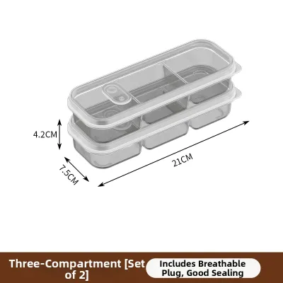 Food-Grade Freezer Storage Box Refrigerator Organizer