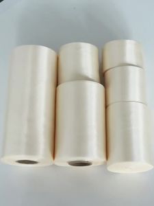 20yards/roll Beige Satin Ribbon 4/5/6/8/10/15cm Wide Gifts Wrapping Ribbon For Wedding Party Decoration Supplies Craft Ribbons