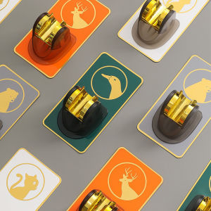 Xinkunlong K9123 Series No-punch Animal Cartoon Shower Head Bracket Universal Adjustable Nozzle Hanging Seat 4 Colors Shower Head Holder Rack