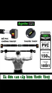 Xà đơn gắn cửa treo tường nhiều cỡ 60-150cm chịu lực tốt Agnite phù hợp tập gym thể thao tại nhà - ER060