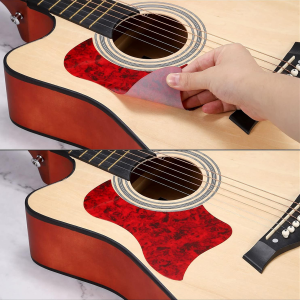 Sudyod【มีสินค้าในสต๊อก】 ปิ๊กการ์ดกีตาร์โปร่ง ขนาดมาตรฐาน สำหรับกีตาร์ 38/41 นิ้ว กันรอยขีดข่วน Guitar Guard Plate