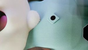 Kaos Pria Premium 3 Dimensi Tshirt Animasi Blue Mouse Katun 24s 100% H080 By Hans & co