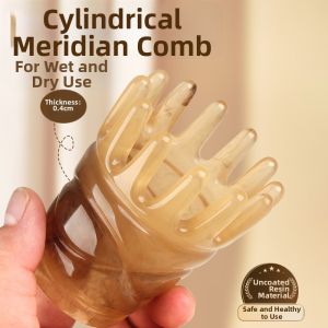 Massage and Scraping Comb Head Therapy Dry and Wet Use