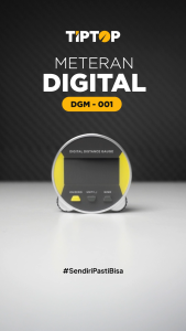 TIP TOP DGM-001 DIGITAL MEASUREMENT / METERAN DIGITAL SMART ROLLER 8 IN 1 / DIGITAL DISTANCE GAUGE MEASUREMENT
