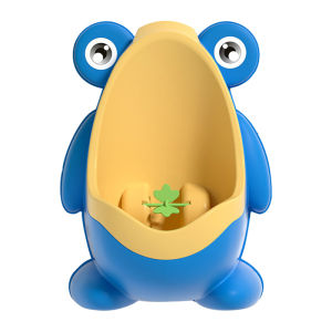 HamshMoc Boys Urinal Built-in Pinwheel Training System Dual Hanging Methods Anti-Splash Detachable for 0-8 Years