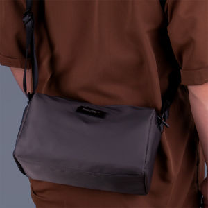 Large Capacity Oxford Cloth Mens Crossbody Bag Fashionable Business Commuter Bag Single Shoulder Bag for Young Men
