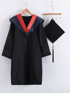 ชุดรับปริญญาปริญญาเอกสไตล์ลําลองสั่งทําพิเศษสําหรับผู้ชายและผู้หญิง เหมาะสําหรับนักศึกษามหาวิทยาลัยและผู้ใหญ่