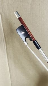 Pernambuco Wood Stick Carbon Fiber Cello Bow Professional Cello Bow for Beginner to Advanced Musicians