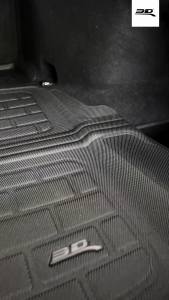 3D Mats ถาดท้ายรถยนต์ BMW i7 (G70) 2022-Present พรมกันลื่น พรมกันนํ้า พรมรถยนต์