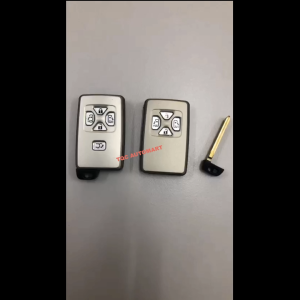 TOYOTA ALPHARD /VELLFIRE 2008/2013 ALARM CAR REMOTE 4/5 BUTTON CASE REPLACEMENT CASING KUNCI KERETA 89072-58070