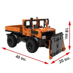 ใหม่ 1264PCS MOC Unimog U1400 Snowplowรถบรรทุกอาคารบล็อกDIY F-150 Raptorรถการวิเคราะห์อิฐของเล่นของขวัญ