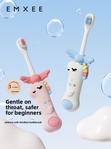 EMXEE | Soft Bristle Safe Detachable Toddler Toothbrush